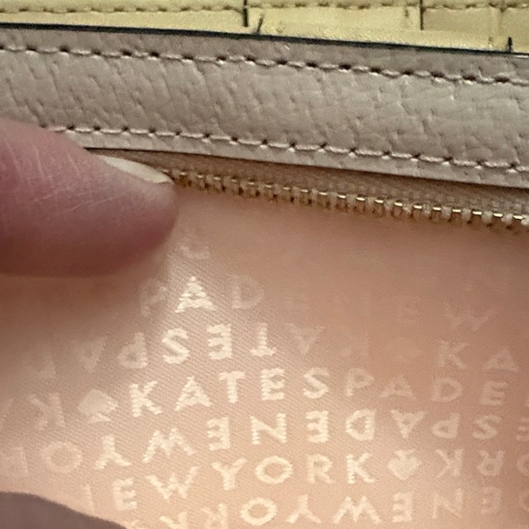 Kate Spade Blush Pink Textured Clutch - Picture 4 of 16
